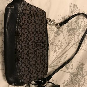 Mini coach wristlet